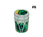 Chongz Small Gitd Glass Jar Assorted designs #6