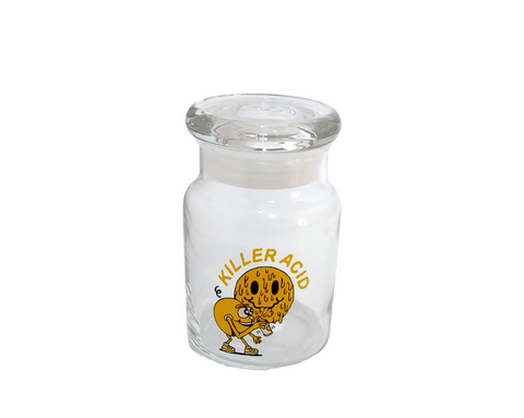 Classic Pop-Top 7 Grams Glass Jars by 420 Jars - Miles of Smiles