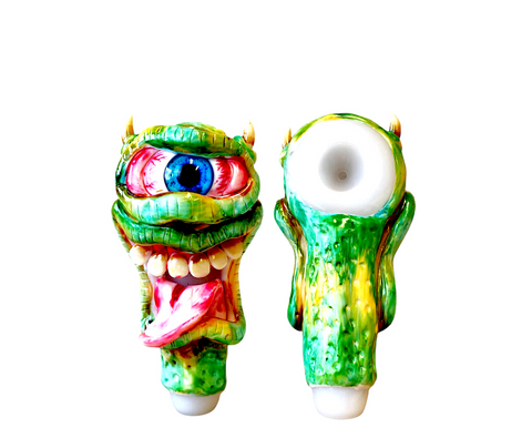 Deviated Lizard Glass Pipe Monster Edition 15cm