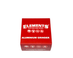 Elements Red Large 4-Part Metal Grinder in box