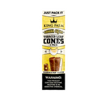 King Palm Tobacco Leaf Cones - 2 Pack - Banana Cream