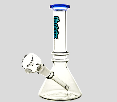 Glass Chongz "The Gimp" 4mm 16cm Waterpipe - Cobalt Blue