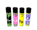 Clipper Electronic Jetflame "good vibes only" pack of 4