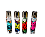 Clipper Classic Flint "cool graf" Design Pack Of 4