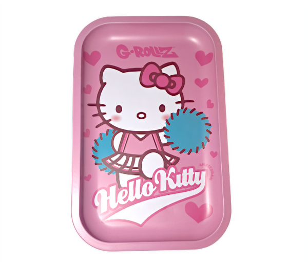 2005 sanrio hello kitty pink diner on sale metal tv bed tray pastel fold out legs