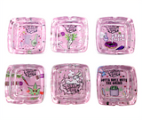 Baked Bunny Premium Square Glass Ashtray - Assorted Designs