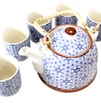 Herbal Teapot Set - Blue Star