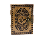 Leather Mandala Notebook (7x5")