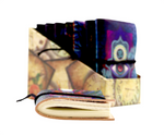 8x Assorted Esoteric Notebooks 7x10cm