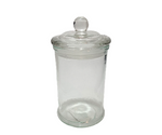 Small Classic Clear Glass Jar (10.5x6.5cm)