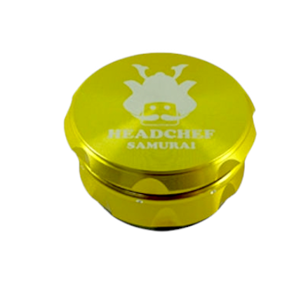 Headchef SAMURAI 55mm 4 Part Grinder - Gold