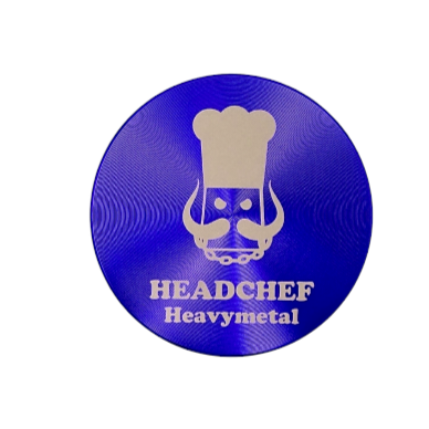 Headchef HEAVY METAL 55mm 2 Part Grinder - Deep Purple