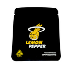 Printed Mylar Zip Bag 3.5g Standard lemon pepper
