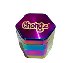 Chongz HEX 50mm 4 Part Grinders pearlescent