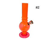 Acrylic "Plain" Small Waterpipe - #2 (6 Inch)