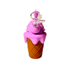 Ice Cream Cone Silicone Pipe Purple 14cm