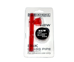 D&K Small Glass Pipe (9cm) - Choice of 5 Colours