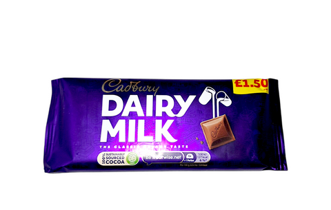 Cadbury Dairy Milk Bar 95g