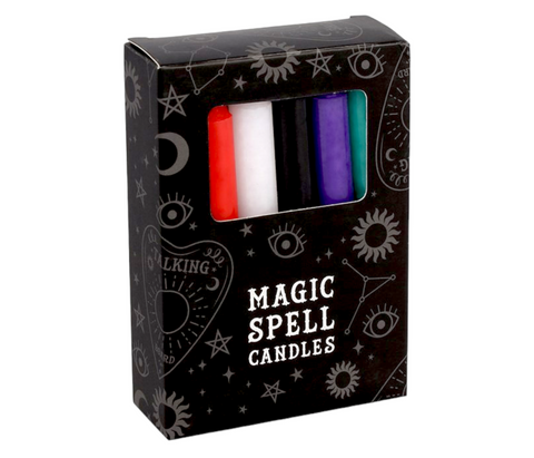Pack Of 12 Mixed Spell Candles