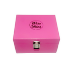 Wise Skies Mini Pink Rolling Box