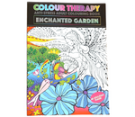 Colour Therapy A4 Colouring Book - Enchanted Garden