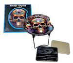 G-Pin C Shape Rolling Tray Skulls