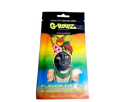 G-Rollz Organic Hemp Wraps - Flavor Fiesta