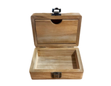 Kaleidoscope Printed Wooden Box With Magnetic Compartment