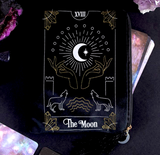 The Moon Tarot Card Zippered Bag