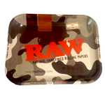 RAW Large Metal Tray Camouflage - 34 x 27.5cm