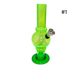 Acrylic "Plain" Small Waterpipe - #1 (6 Inch)