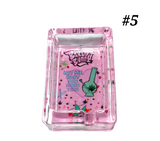 Baked Bunny Rectangle Glass Ashtray 5