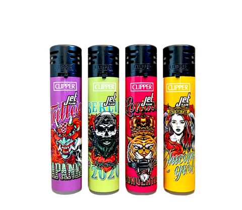 Clipper Jet Flame Lighters Ink 4 Life