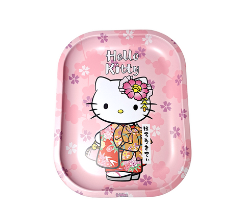 G-Rollz Hello Kitty(TM) Small Metal Tray - Pink Japanese (14 x 18cm)