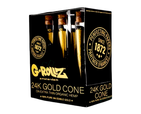 G-ROLLZ 24K Gold Cone