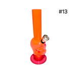 Acrylic "Plain" Small Waterpipe - #13 (6 Inch)