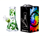 Chongz 20cm Green "Lovely Leaf" Waterpipe