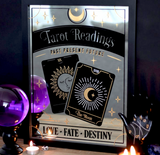 Tarot Reading Mirrored Wall Hanging