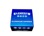 Elements Large 4-Part Metal Grinder - Blue