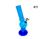 Acrylic "Plain" Small Waterpipe - #11 (6 Inch)