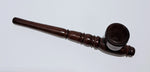 6" Wooden Pipe With Bowl