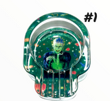 Alien X OG Labs Premium Glass Ashtray dark green