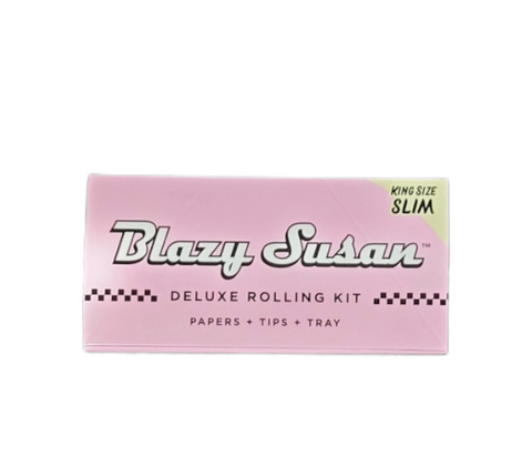  Blazy Susan Pink Deluxe King Size Slim Rolling Kit uk shipping