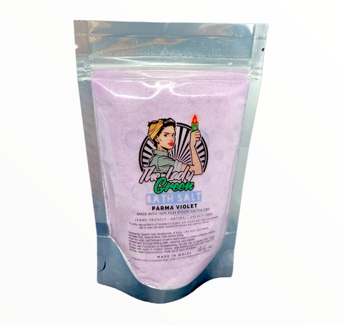 Cbd parma violet bath salts UK health and beauty products UK delivery