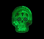 Chongz Glow in the Dark Skull Ashtray

Glass