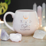 Crystals And Coffee Rounded Mug.