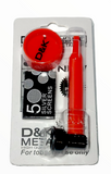 D&K Plastic Neon Pipe Set red