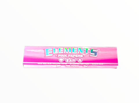 Elements Pink King Size Slim Rolling Papers uk shipping