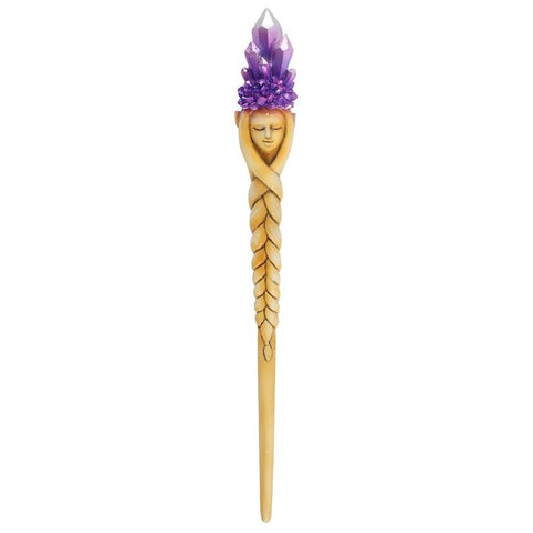 Purple Crystal Goddess Wand.