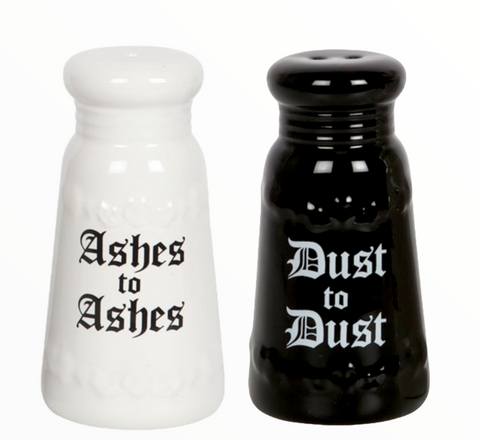 Ashes To Ashes Salt And Pepper Set